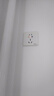 國(guó)際電工空調(diào)漏電保護(hù)插座墻壁電源家用熱水器防漏電保護(hù)器開(kāi)關(guān)大功率專(zhuān)用 86型暗裝 白色五孔(10A/16A通用) 曬單實(shí)拍圖