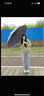 優(yōu)水全自動(dòng)雨傘超強(qiáng)抗風(fēng)反向車載男士加大號(hào)加厚加固折疊男款男生專用 雙纖125cm曜石黑 曬單實(shí)拍圖