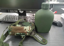 麓格立 迷彩水壺軍訓水壺制式戶(hù)外登山便攜式水壺斜挎包水壺迷彩老鱉壺 塑制水壺+壺套【1L橄欖綠】 曬單實(shí)拍圖