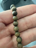 楊氏六喜天然綠檀木手串收藏級男士紅瑪瑙黑曜石手鏈女士文玩佛珠飾品 【百木級】108顆老綠檀手串-6mm 曬單實(shí)拍圖