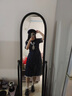 映雯日系學院風海軍領(lǐng)jk連衣裙學生2024年夏季長裙初戀少女顯瘦水手服 藏青色 S 建議75-90斤 曬單實拍圖