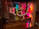 微星（MSI）MAG CORELIQUID I360 WHITE白色360一體式CPU水冷散熱器幻境設(shè)計漏液5年保障 支持ARGB 高性能水泵 曬單實(shí)拍圖