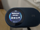中興（ZTE）隨身wifi6可插卡/移動(dòng)4G全網(wǎng)通/無線上網(wǎng)卡隨行筆記本寬帶網(wǎng)絡(luò)設(shè)備3000mAh大電池 U10S Pro青青 曬單實(shí)拍圖