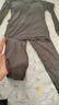 FitonTon保暖內(nèi)衣女玻尿酸蕾絲肌底衣高彈無痕打底秋衣秋褲套裝 L 曬單實(shí)拍圖