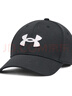 安德瑪（UNDERARMOUR）春夏Blitzing男子可調(diào)節(jié)訓(xùn)練運(yùn)動(dòng)帽1376701 黑色001 均碼 曬單實(shí)拍圖