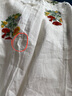 茵曼甜美刺繡蕾絲拼接露肩掛脖背心2025夏季女裝新款寬松無袖上衣 白底印花 M 曬單實拍圖
