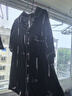 莫代爾睡衣男冰絲短袖夏季薄款春秋仿真絲綢家居服套裝2025年新款 黑底金色【緞面冰雪絲 短袖長褲  2XL 【適合140-160斤】【親膚舒 曬單實拍圖