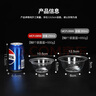 美廚（maxcook）一次性碗食品塑料碗250ml 50只飯盒餐盒打包盒透明湯碗 MCPJ3659 曬單實(shí)拍圖