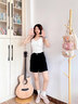 EXULL依思Q德訓(xùn)鞋女內(nèi)增高2025夏季新款網(wǎng)面透氣爆款厚底小白運(yùn)動(dòng)時(shí)尚阿甘鞋 米色 37 曬單實(shí)拍圖