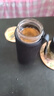 天喜（TIANXI）茶杯玻璃杯雙層茶水分離杯大容量便攜辦公室男士水杯節(jié)日禮物 曬單實(shí)拍圖