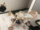 XUM遛娃神器嬰兒推車0-6歲用折疊可坐可躺帶減震雙向高景觀溜娃車 六重減震|加高防護(hù)|全棚 卡其色 曬單實(shí)拍圖