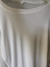ESCURLTF冰絲薄款針織防曬罩衫女夏季寬松長袖上衣鏤空微透空調(diào)衫外搭t恤 白色 均碼 加大【建議150斤之內(nèi)】 曬單實拍圖