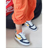 耐克（NIKE）官方男女鞋COURT BOROUGH皮面低幫運動休閑鞋 青少年學(xué)生復(fù)古板鞋 HJ3482-071/黑灰黃 36.5 【建議腳長23.5厘米】 曬單實拍圖