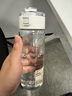 無印良品（MUJI）共聚酯 便攜水杯高顏值透明水杯運動水杯 透明 550ml 曬單實拍圖