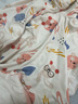 舒貝怡嬰兒衣服純棉寶寶對(duì)開(kāi)內(nèi)衣套裝男女春秋兒童睡衣秋衣秋褲黃 110CM 曬單實(shí)拍圖