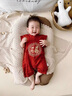 G.DUCKKIDS小黃鴨一周歲禮服男寶寶抓周衣服國風百天百日宴滿月嬰兒衣服夏季 蛇年+香囊 66cm 66碼0-3月建議寶寶4-6公斤 曬單實拍圖