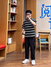 I'M DAVID褲子男士冰絲修身直筒垂感百搭輕薄速干休閑潮 曬單實拍圖