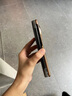 魔巖【高端智能皮套】適用華為三折疊手機殼華為MateXT新款真皮免翻蓋視窗接聽XT非凡大師保護套商務男 優(yōu)雅黑丨頭層牛皮丨智能視窗皮套 華為MateXT 曬單實拍圖