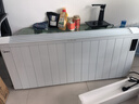 美的取暖器家用電暖器電暖氣歐式快熱爐浴室壁掛超薄智能遙控全屋對流取暖防水速熱 巨浪HPT28BR 1.23米長 曬單實拍圖
