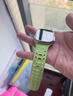 表帶哥適用蘋(píng)果手表表帶apple watch S10山水網(wǎng)洞款硅膠S9/11/se/iwatch Ultra1/2/3代45/46/49MM男夜光 曬單實(shí)拍圖