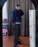 班尼路（Baleno）連帽開衫外套男拉鏈衛(wèi)衣男士春秋季新款純色質感男裝上衣休閑帽衫 曬單實拍圖