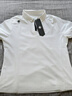 DESCENTE迪桑特WOMEN’S TRAINING系列女士短袖POLO衫 WT-白色 XL (175/92A) 曬單實(shí)拍圖