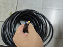 德力西（DELIXI）電線布電線 RVV護(hù)套線軟線三芯6平方50米黑色家裝銅芯電線 曬單實(shí)拍圖