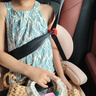 怡戈（Ekobebe）兒童安全座椅增高墊3-12歲大童車載汽車便攜式坐墊簡易008X櫻花粉 曬單實拍圖