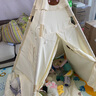 小斑鳩（little dove）兒童帳篷室內(nèi)游戲屋/男女孩印第安玩具屋 小熊帽子(升級(jí)款含棉墊) 曬單實(shí)拍圖
