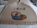 巧工坊北歐風(fēng)飯菜罩子可折疊蓋菜罩防蒼蠅餐桌罩透氣網(wǎng)紗家用防塵遮菜傘 三餐四季【長(zhǎng)方形70CM】5-6盤(pán) 曬單實(shí)拍圖