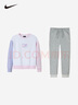 NIKE3BRAND 耐克男女童無帽衛(wèi)衣+長褲2件套裝秋季新款長袖套裝 曬單實拍圖