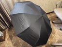 京東京造 總裁Pro超大傘 雨傘大號(hào)男折疊加固抗風(fēng)加大木柄晴雨傘27寸125cm 曬單實(shí)拍圖