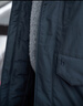 哈吉斯（HAZZYS）男裝 冬款外套【絨布內(nèi)領(lǐng)】戶外休閑羽絨服男ASFZU0BDU41 藏青色NV XL （180/100A 50） 曬單實(shí)拍圖