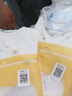優(yōu)奇嬰兒衣服新生兒連體衣短袖嬰兒夏季薄款無(wú)骨哈衣和尚衣服爬服睡衣 曬單實(shí)拍圖