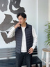 波司登25年春輕薄羽絨服男90絨立領(lǐng)舒適保暖內(nèi)搭馬甲B250131001 曬單實拍圖
