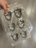 黃油年糕模具6連橡果蛋糕模具烤盤家用松果瑪?shù)铝召M南雪磅蛋糕模 6連松果烤盤單品 曬單實拍圖