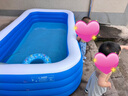 西哈泳士?jì)和錃庥斡境丶雍翊笮蛻?hù)外泳池寶寶嬰兒游泳桶家用洗澡盆戲水池 【加高】3米4層 入門(mén)套餐有線(xiàn)閃充 曬單實(shí)拍圖