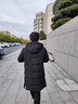 JASONWOOD【堅持我的】高端品牌羽絨服中長(cháng)款男冬季中年爸爸裝商務(wù)冬裝外套 高檔黑色【現貨速達】 XL /180【建議130-145斤】 曬單實(shí)拍圖