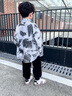 泰蘭尼斯311秋季新款兒童幼兒園室內鞋男女板鞋軟底女寶寶休閑鞋白/黑29 曬單實(shí)拍圖
