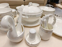 偉尊2025新款景德鎮(zhèn)骨瓷餐具輕奢高級感家用喬遷送禮高溫釉下彩餐具套 可微波爐|送禮首選 60件套 曬單實拍圖