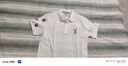 U.S. POLO ASSN.polo衫男商務休閑夏季透氣半袖男士翻領t恤男短袖男 純白色 XL 曬單實拍圖