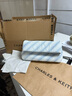 CHARLES&KEITH丹寧斜紋大容量折疊托特包生日禮物七夕禮物CK2-20671718-1 Light Washed Denim淺牛仔藍(lán)色 M 曬單實(shí)拍圖