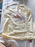 G.DUCKKIDS女童吊帶背心純棉內(nèi)穿外穿打底小女孩寶寶護肚夏季薄款夏天兒童 吊帶款-可愛豬  150碼 身高128-136 體重50-56斤 曬單實拍圖