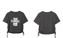 藍(lán)語(yǔ)大碼女裝法式印花短袖T恤灰色半身裙夏季胖mm顯瘦運(yùn)動(dòng)兩件套 灰色半身裙 2XL 【建議140-160斤】 曬單實(shí)拍圖