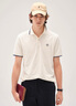 Teenie Weenie小熊男裝簡(jiǎn)約POLO衫夏季休閑翻領(lǐng)涼感短袖T恤男 撞色款-白色 M 170 曬單實(shí)拍圖