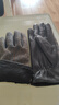 玖慕（JIUMU）保暖羊毛真皮手套男秋冬防風(fēng)防寒加絨騎行開(kāi)車(chē)電動(dòng)摩托自行車(chē)手套 曬單實(shí)拍圖