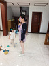 TOSWIM拓勝分體泳衣女長袖保守保暖溫泉游泳衣兩件套 霧粉清光XL 曬單實(shí)拍圖