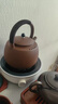 尊壺宜興紫砂提梁壺?zé)蟛鑹厥止げ杈吲莶杵?茗韻煮茶壺1200cc 曬單實拍圖