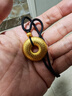 周生生七夕古法黃金項(xiàng)鏈 足金平安扣吊墜繩鏈款90496Z計(jì)價(jià) 70厘米15.8克 曬單實(shí)拍圖