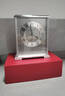 Hermle Clocks歐式輕奢金屬座鐘客廳桌面裝飾臺(tái)式時(shí)鐘家用赫姆勒鐘表HD-QT203 鋁制銀色（QT207B） 曬單實(shí)拍圖